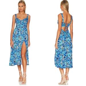 knee length dresses for ladies For Love and Lemons Ladonna Midi Dress  Gigi's Closette Ltd